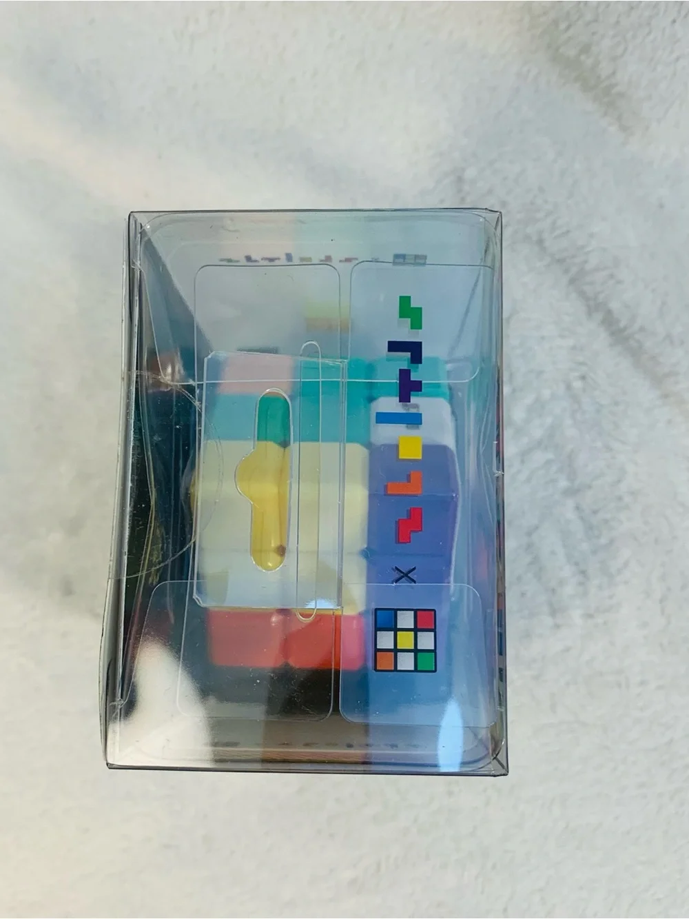 Rubik’s /Tetris Cube, Classic Tetris Tetriminos, Brain Teaser Puzzle